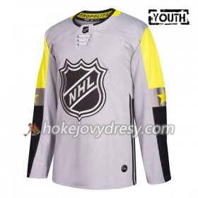 Dětské Hokejový Dres  2018 NHL All-Star Metro Division Blank Adidas Šedá Authentic
